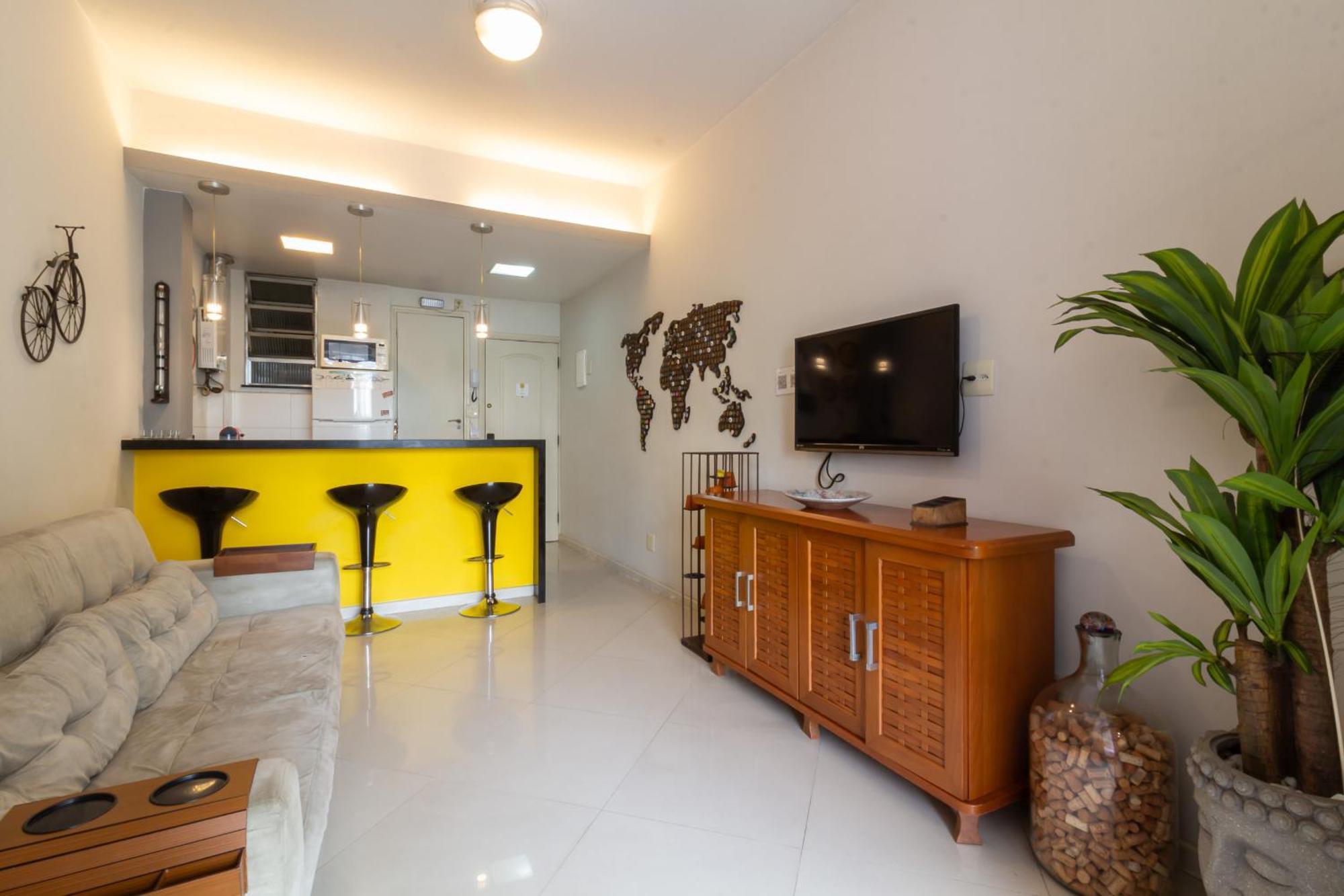 ריו דה ז'ניירו Aconchego Em Copacabana - 150M Da Praia - Pi401 Z5 מראה חיצוני תמונה