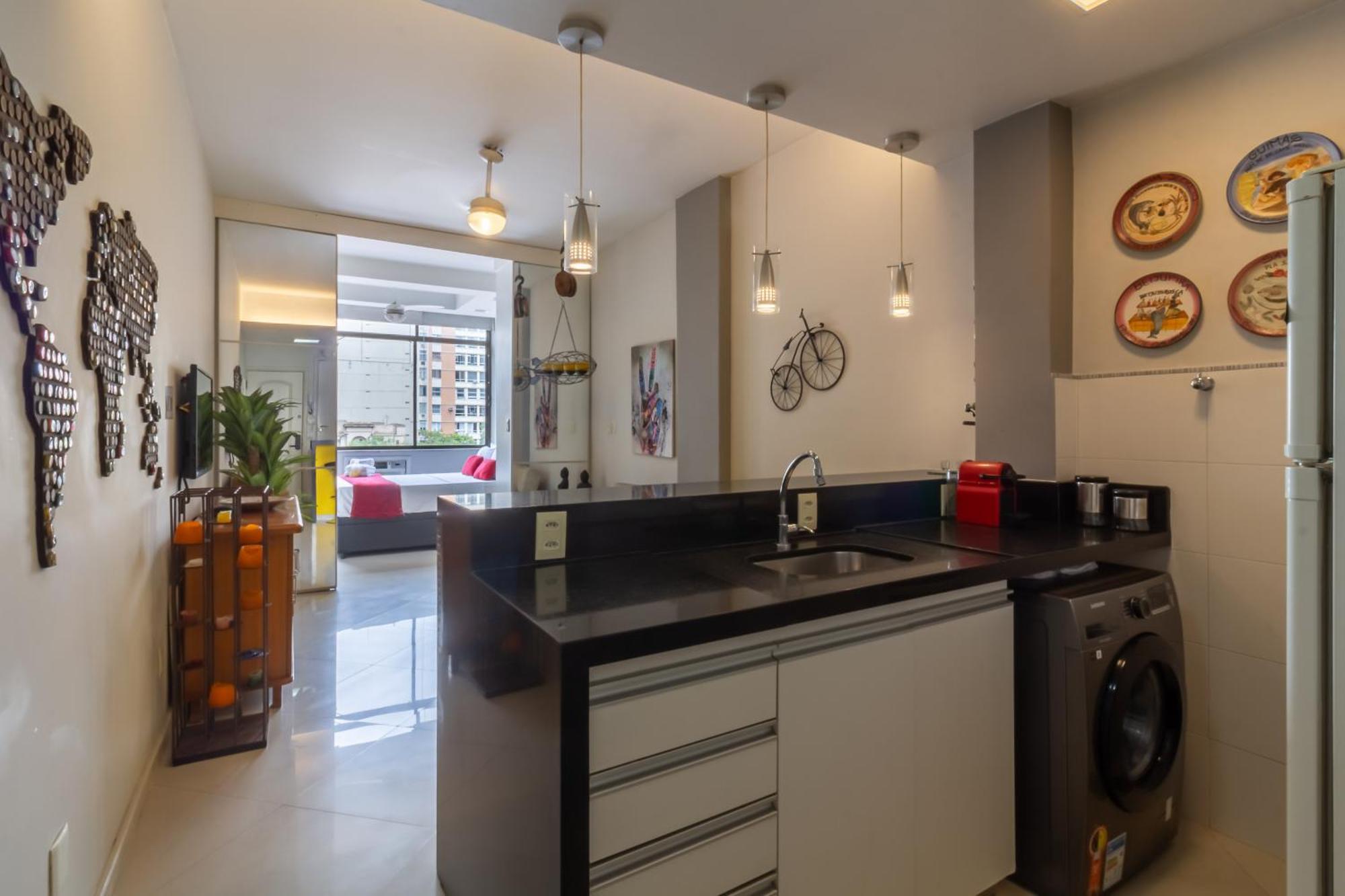 ריו דה ז'ניירו Aconchego Em Copacabana - 150M Da Praia - Pi401 Z5 מראה חיצוני תמונה